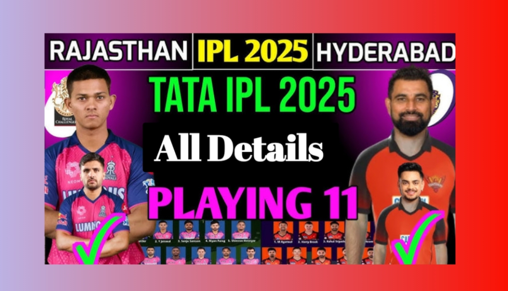 SRH vs RR, IPL Match 2025