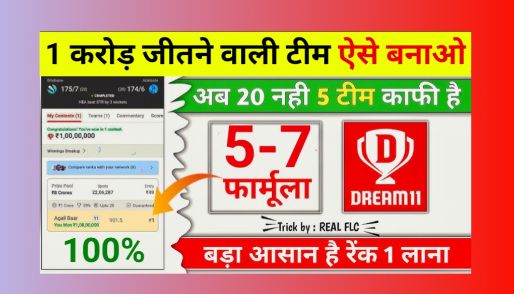 Dream 11 Winning Tips In Hindi